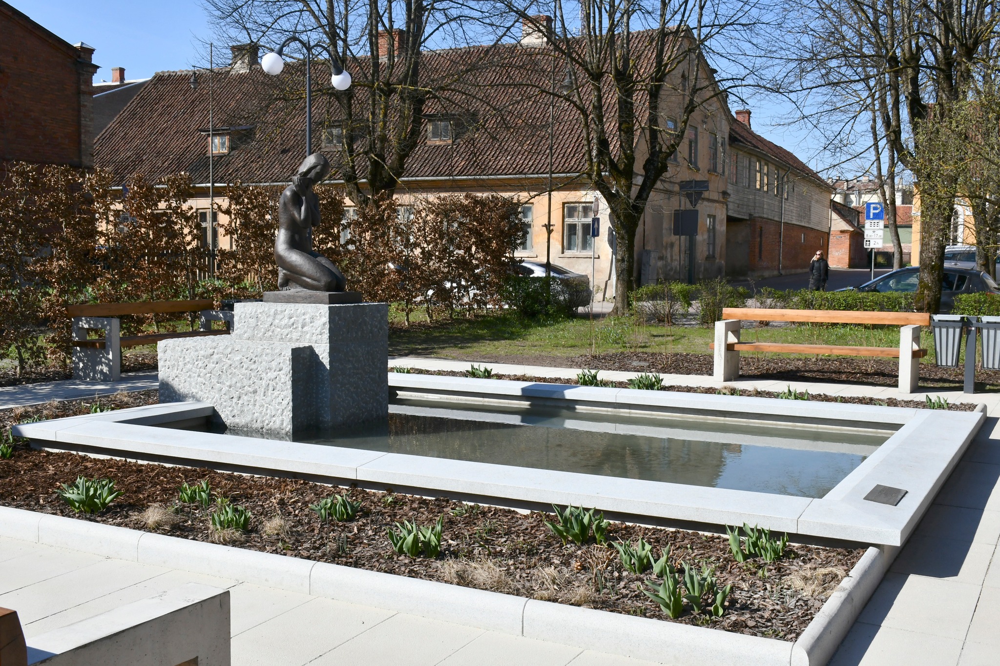 Atjaunots Kuldīgas 1905. gada parks